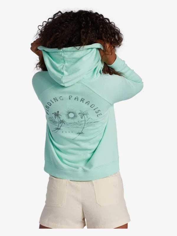 Roxy Womens Easy Evening B Zip-Up Hoodie