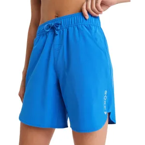 ROXY WOMENS WAVE 7 INCH BOARDSHORT NEBULAS BLUE