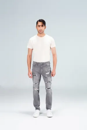Skinny Ripped Repaired