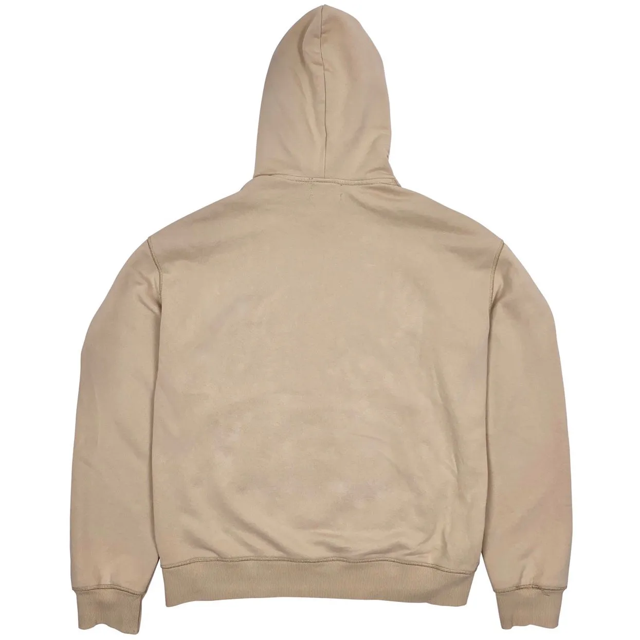 Stonewashed Good Fortune & Prosperity Hoodie - Nude Beige