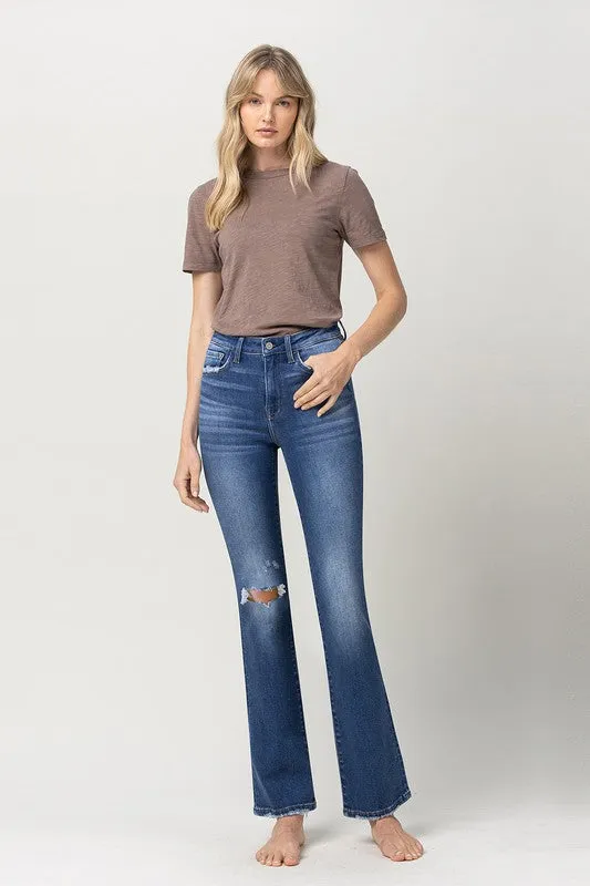 STRETCH HIGH RISE BOOTCUT