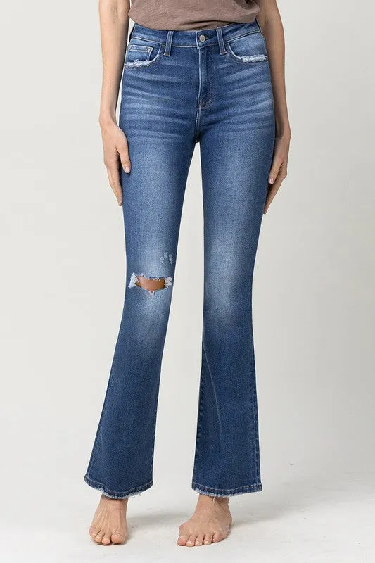 STRETCH HIGH RISE BOOTCUT