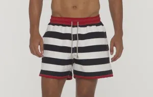 Stripe Combi Board Shorts