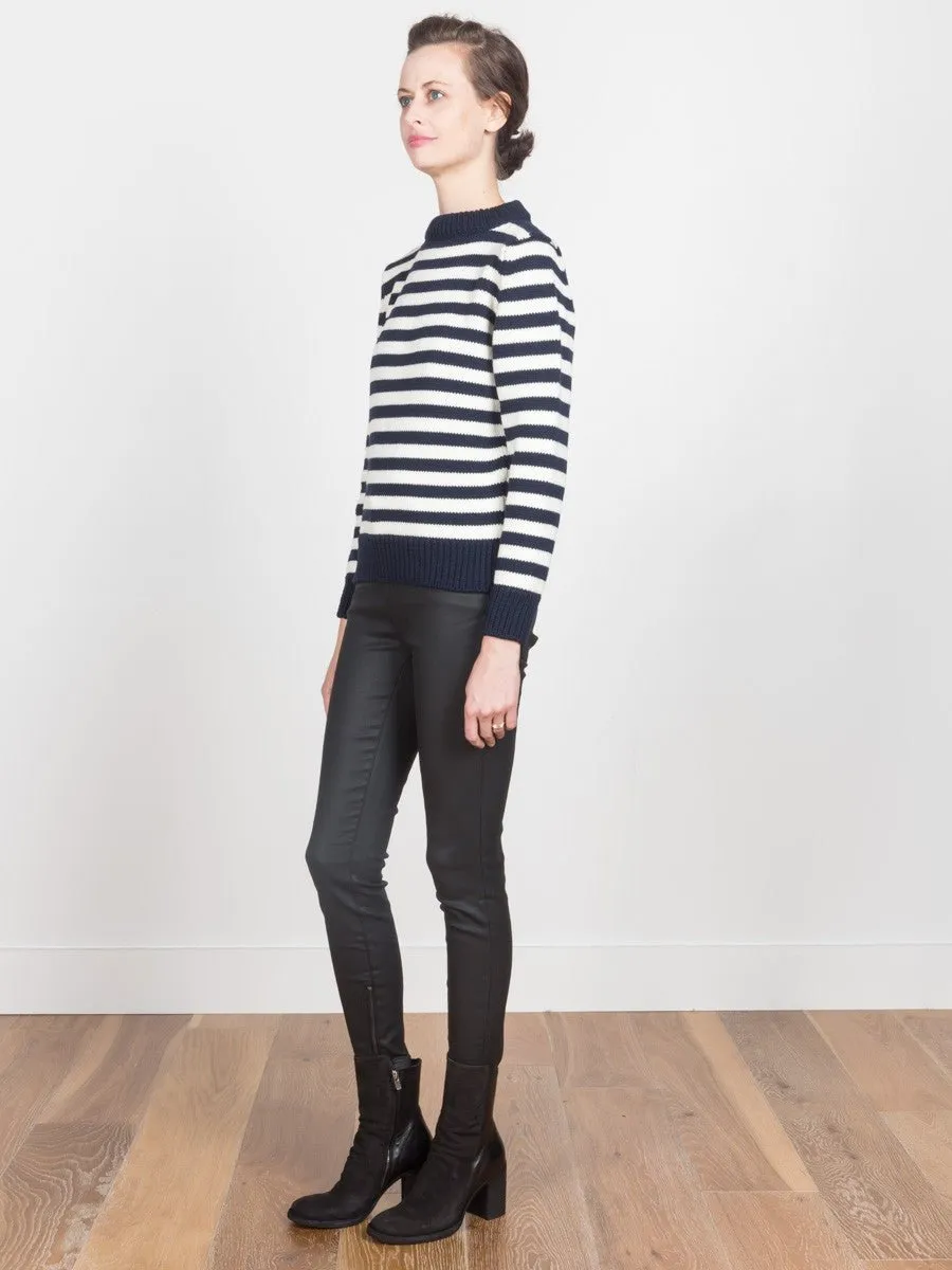 stripe sweater