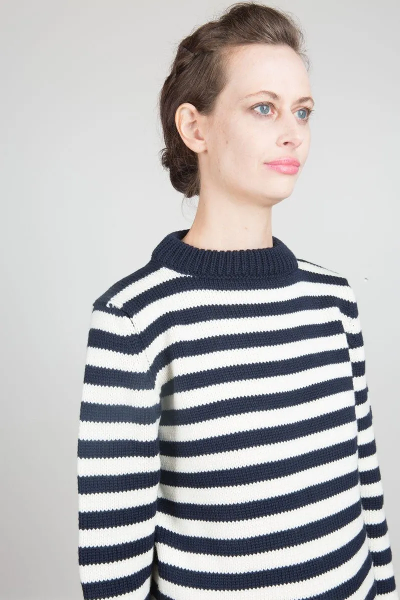 stripe sweater