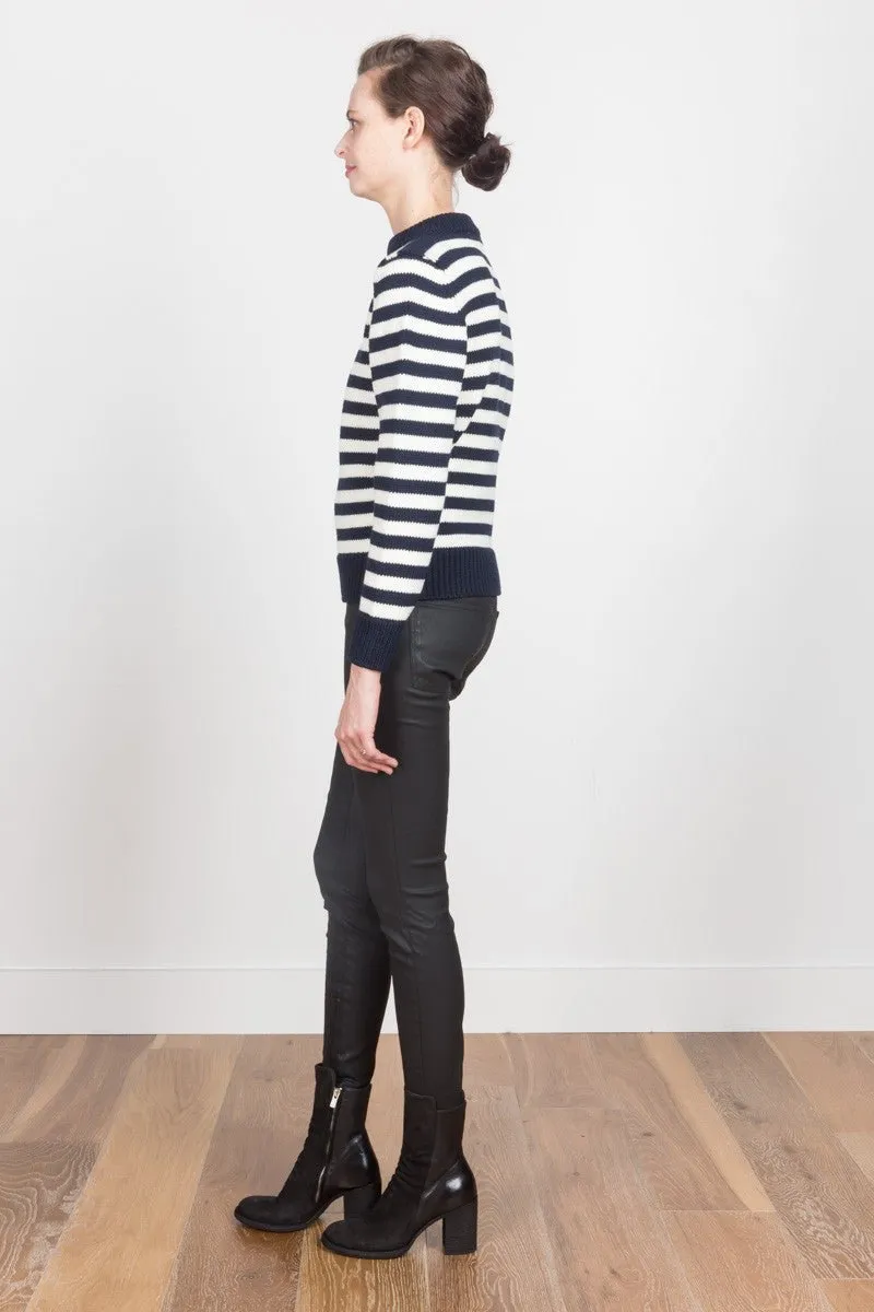 stripe sweater