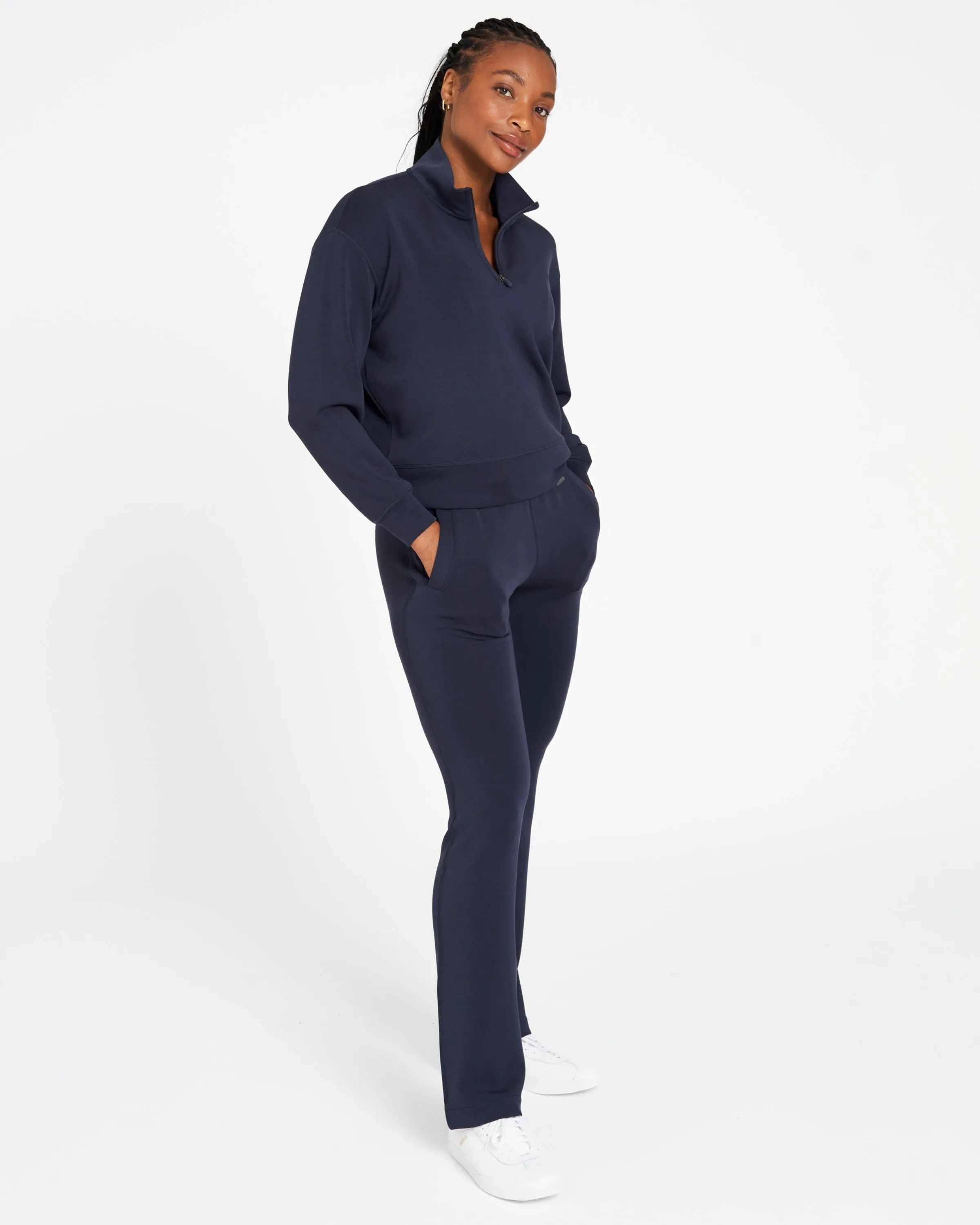 Studio UltraSoft Wide Leg Pants Outerspace Navy