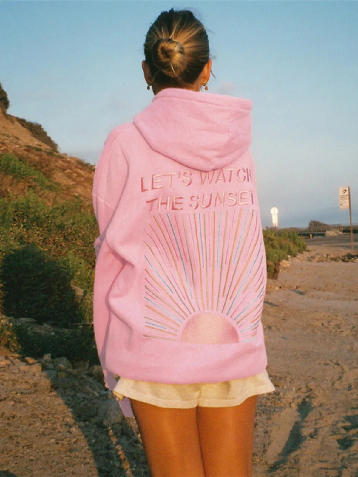 Sunset Aura™ | Oversized Hoodie | Soft Cotton Blend, Relaxed Fit & Stylish Design