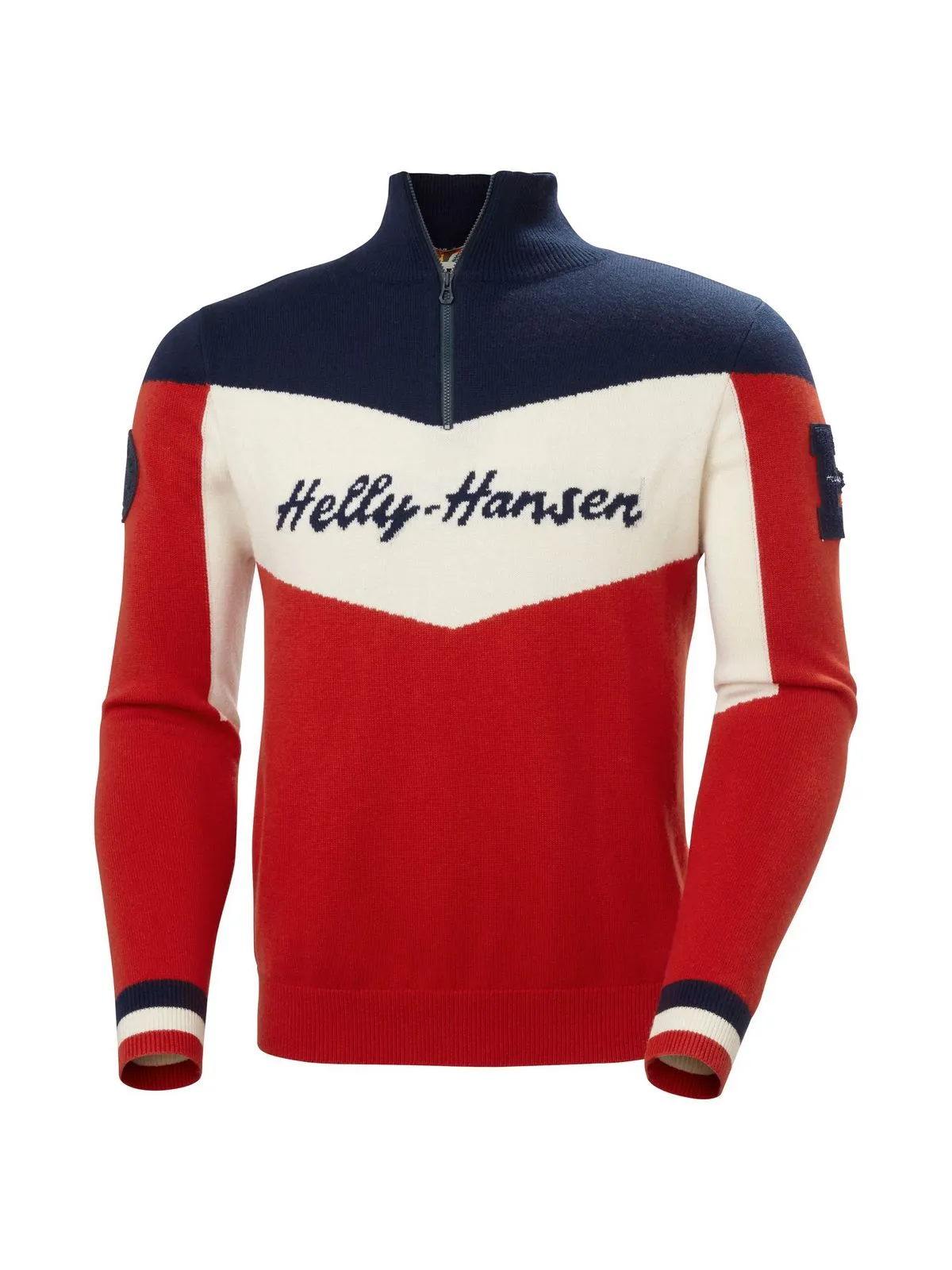 Sweter męski Helly Hansen Apres Knitted Sweater czerwony