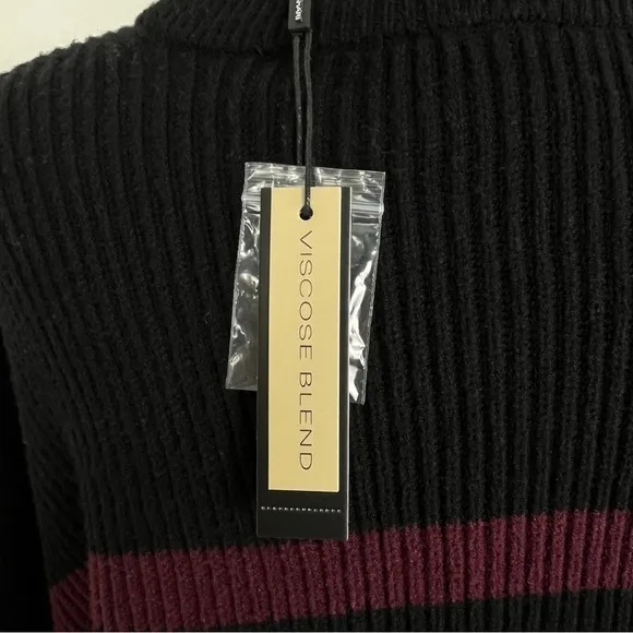Tahari Long Sleeve Crew Neck Fall Sweater. Multi Color. Size Small P. #593 NWT