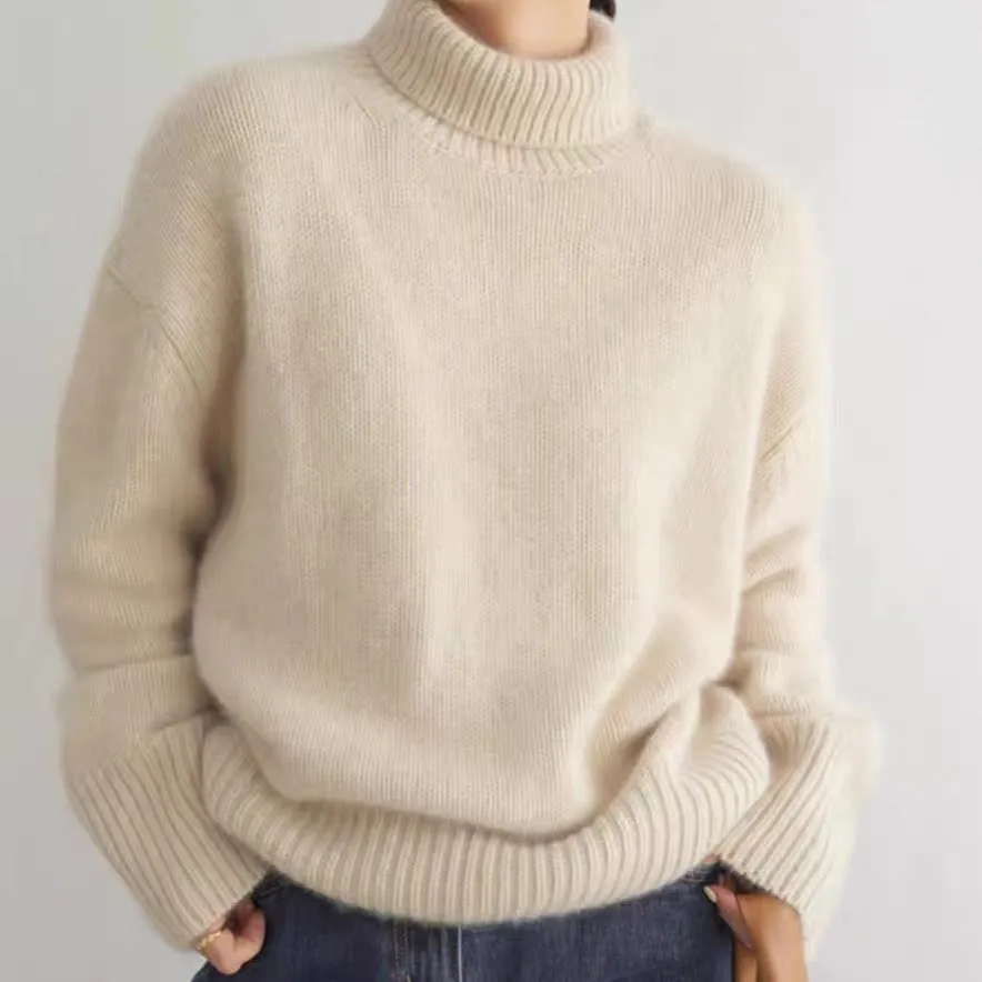 Tanya | Turtleneck Knitted Sweater