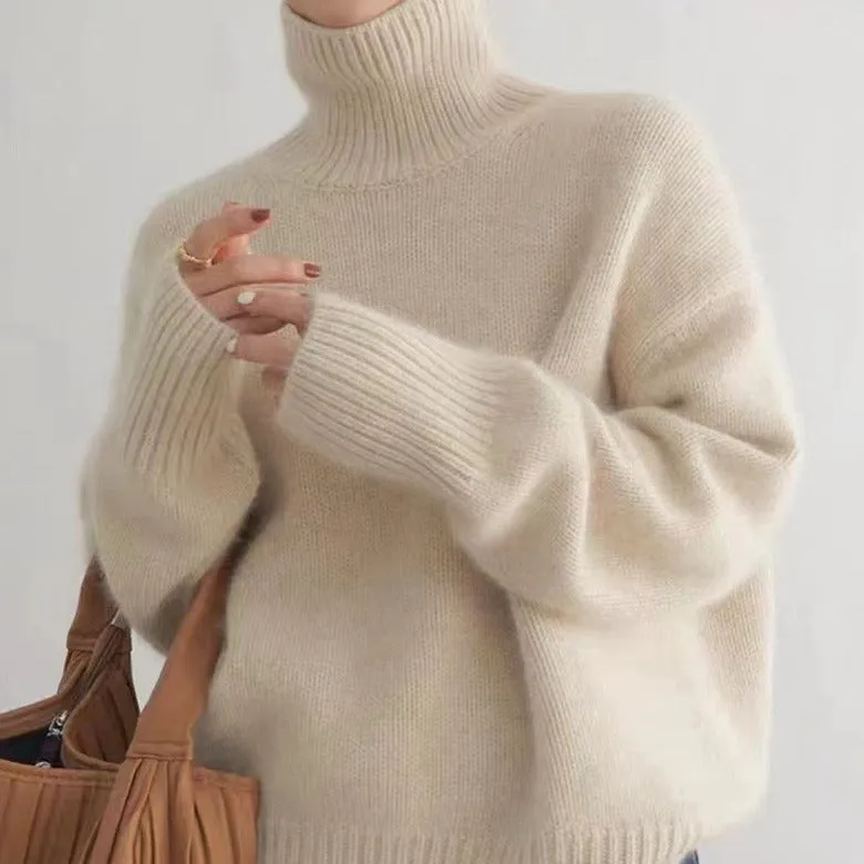 Tanya | Turtleneck Knitted Sweater