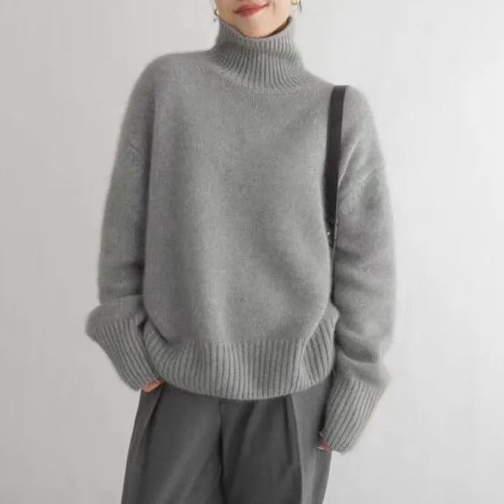 Tanya | Turtleneck Knitted Sweater