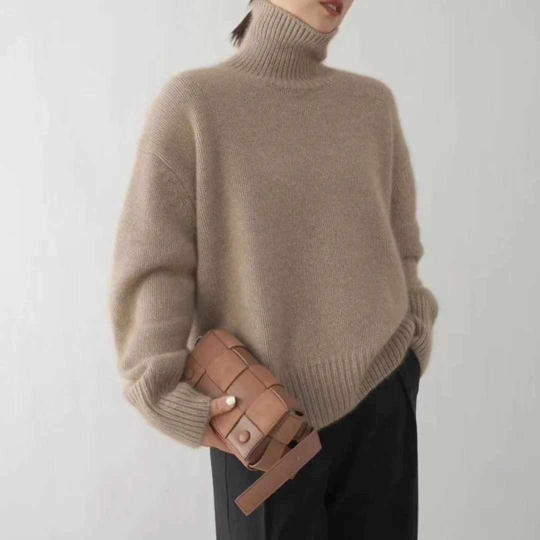 Tanya | Turtleneck Knitted Sweater