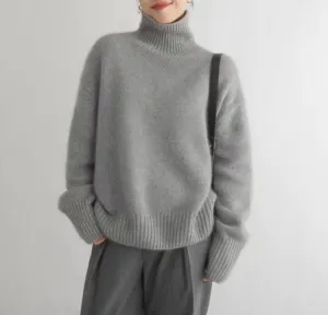 Tanya | Turtleneck Knitted Sweater