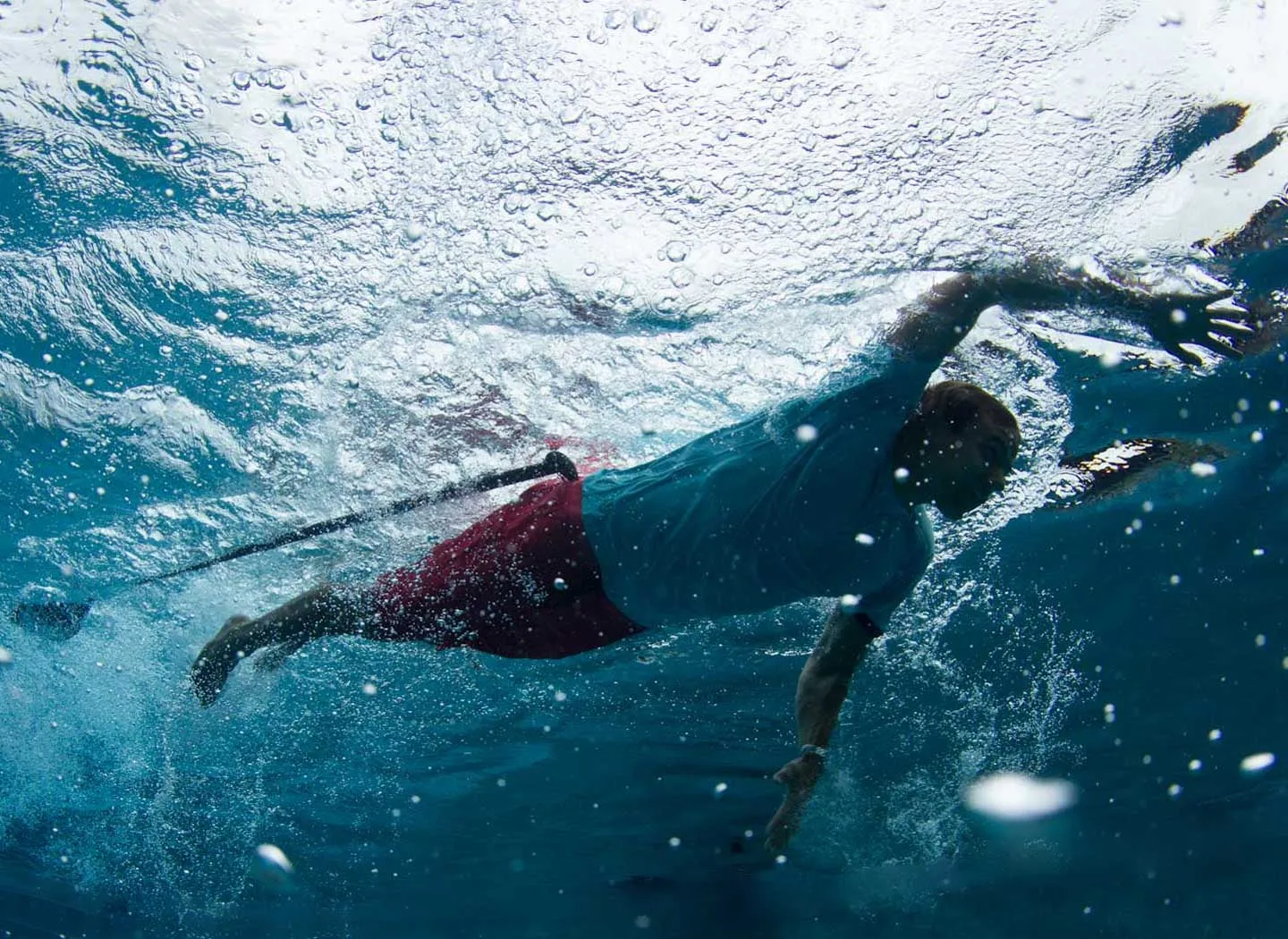 The Spartan Board Shorts -  11" Inseam - Makai Blue