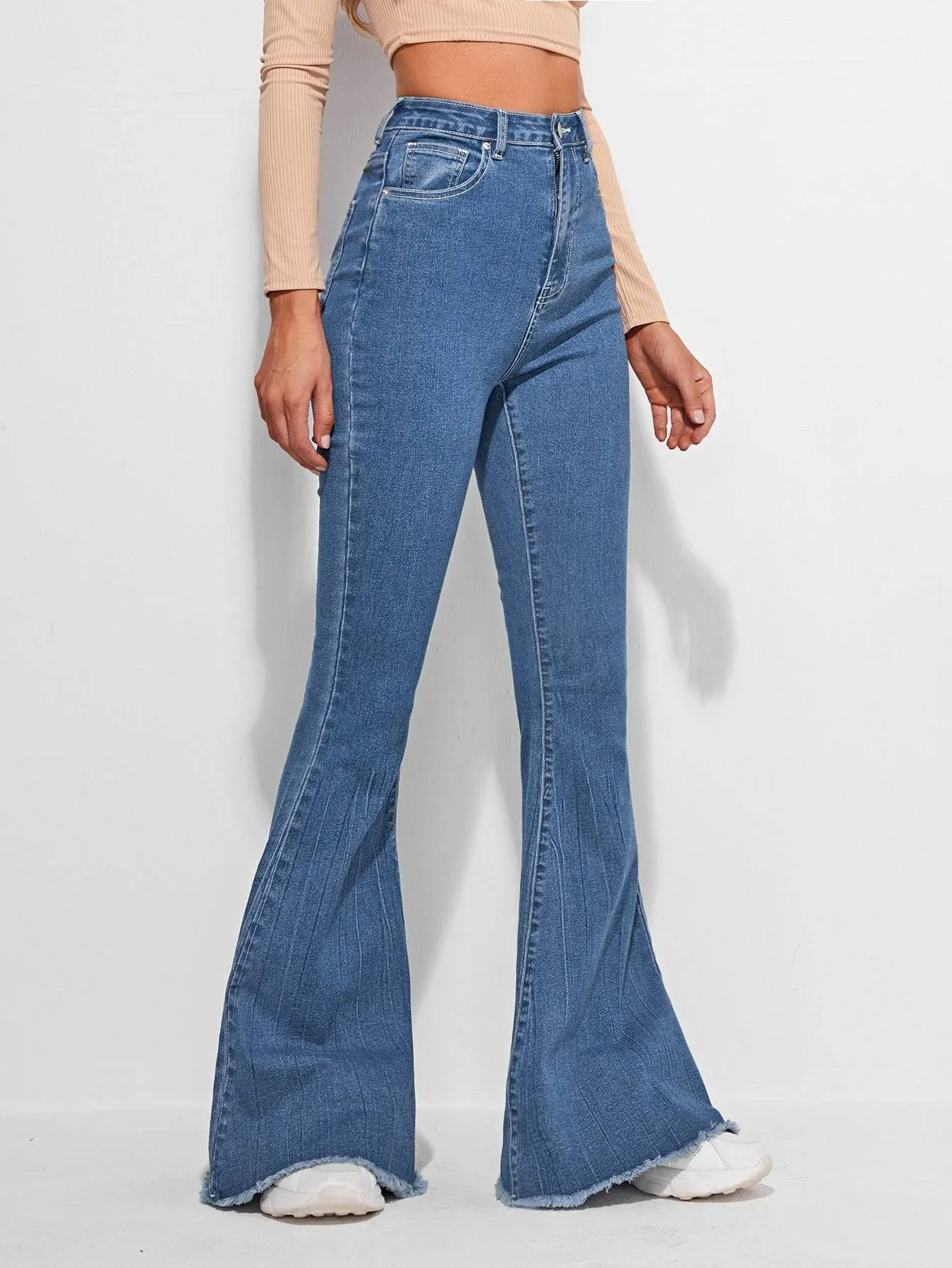 Timeless Fade High-Waist Bootcut