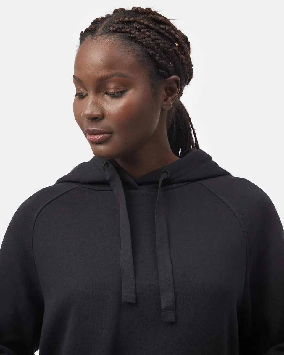 Treefleece Slit Hem Oversized Hoodie