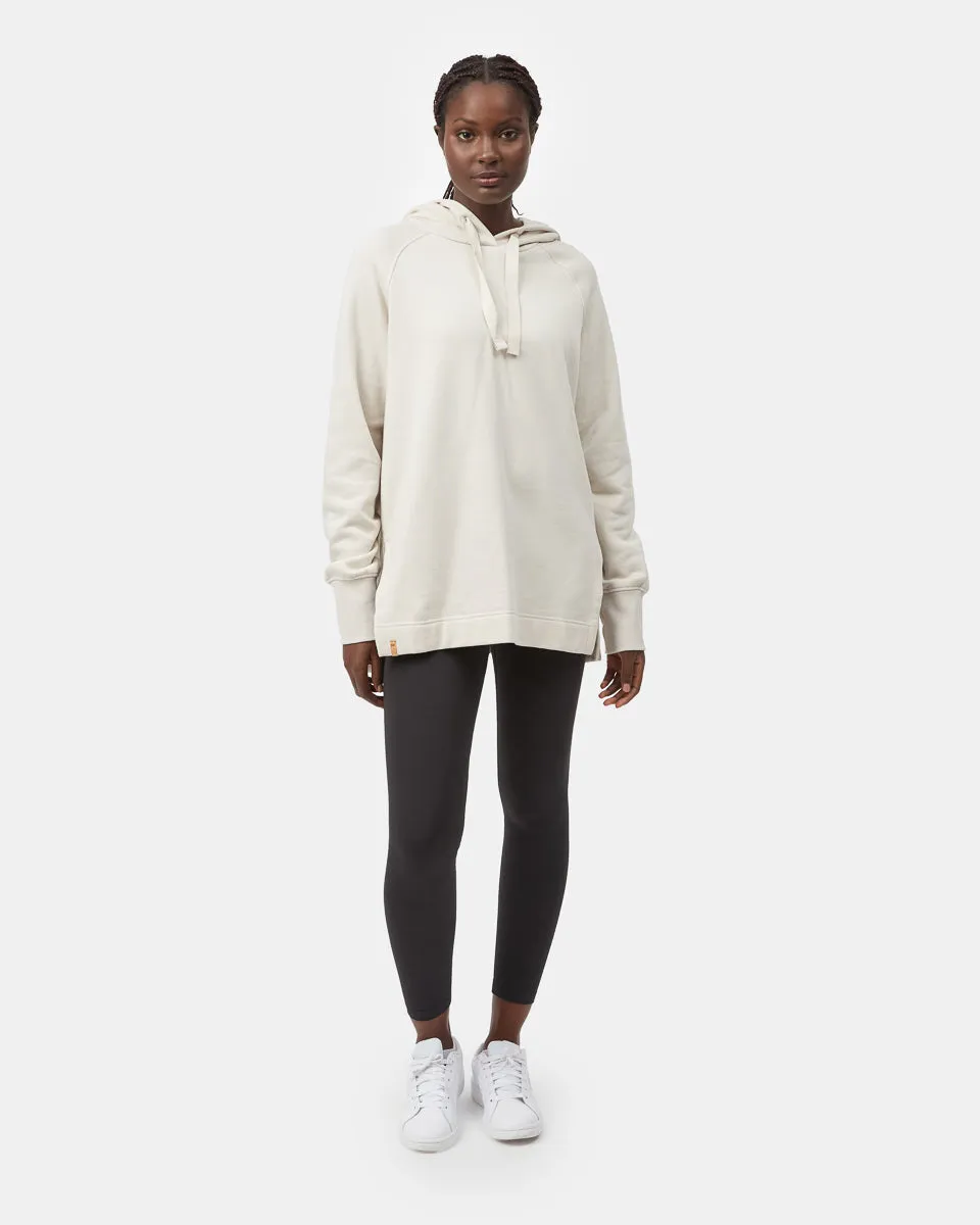 Treefleece Slit Hem Oversized Hoodie
