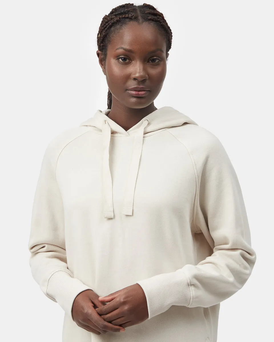 Treefleece Slit Hem Oversized Hoodie