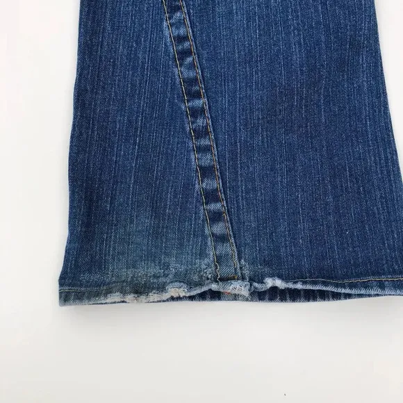 True Religion Joey Bootcut Jeans Twisted Seam Y2K Vintage Women's Size 30
