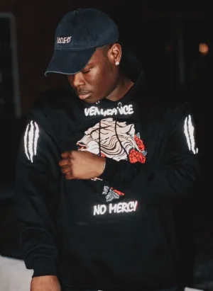Vengeance/No Mercy Tiger | Black Hoodie