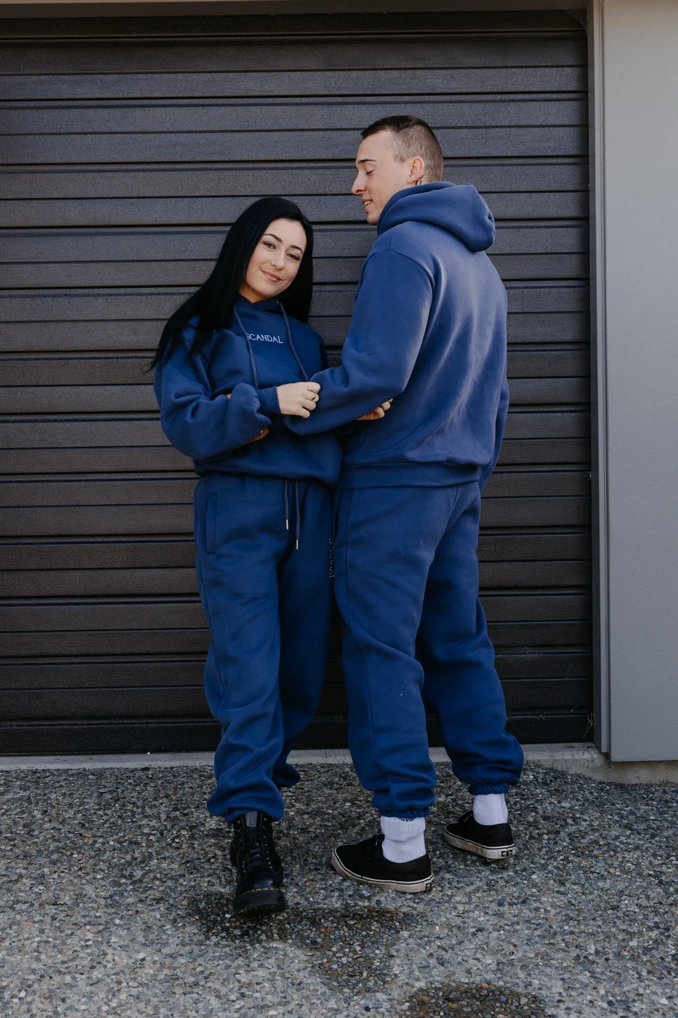 Vintage Blue Hoodie