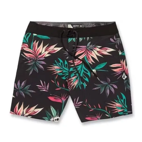 Volcom Entertainment Pepper Mod18"-19" Mens Boardshorts - Black