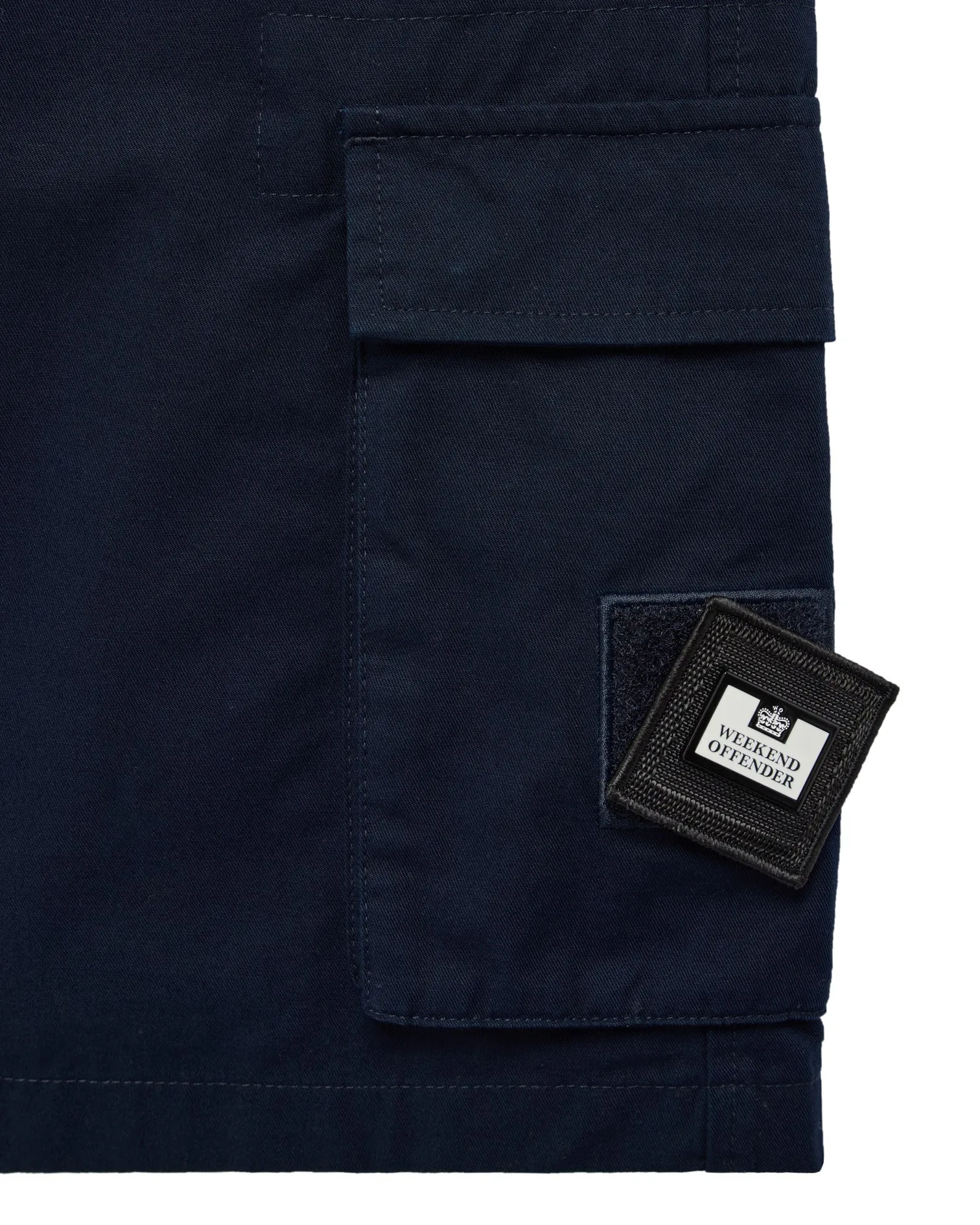 Weekend Offender Mascia Cargo Shorts Navy