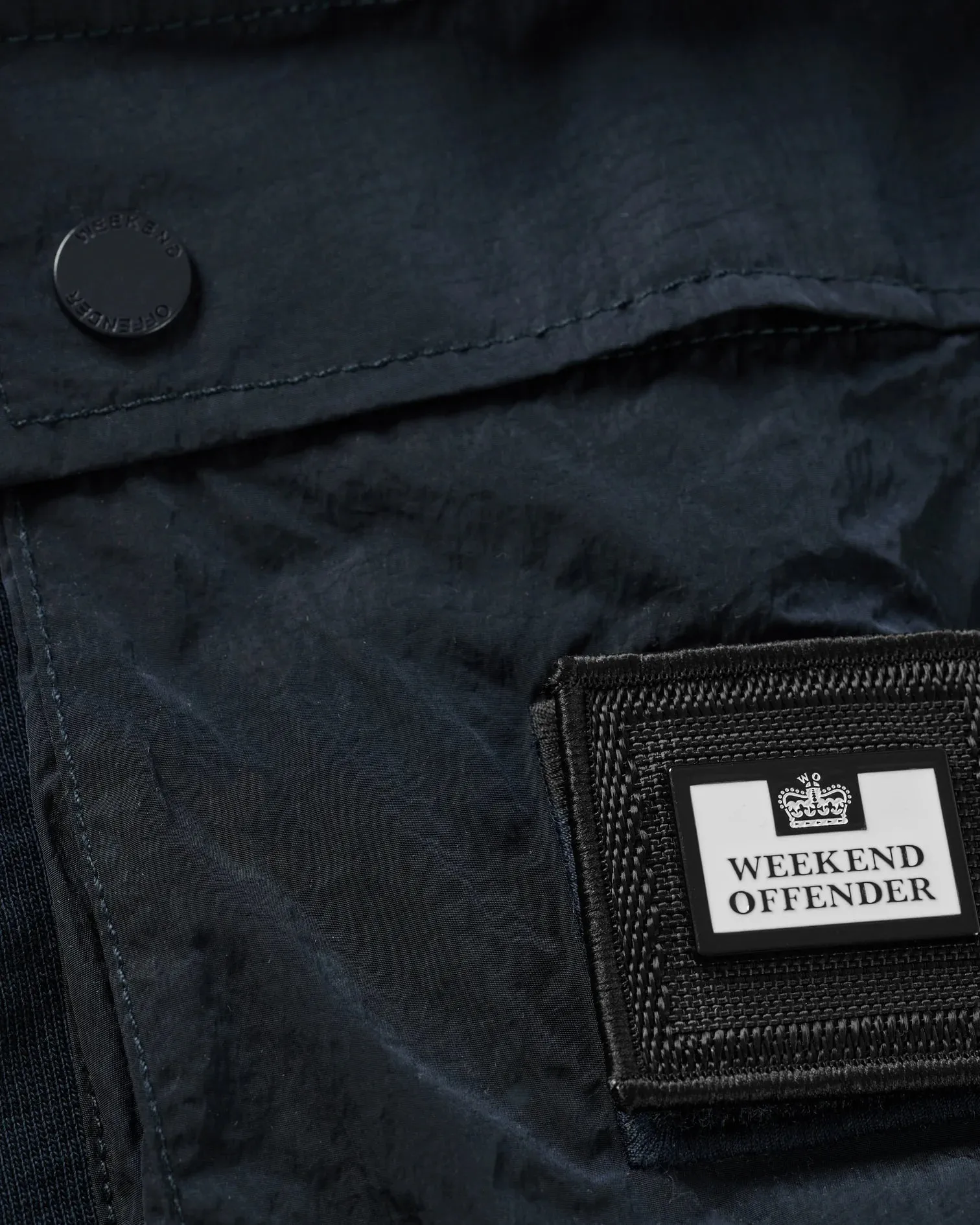 Weekend Offender Pink Sands Jogger Sweat Short Navy