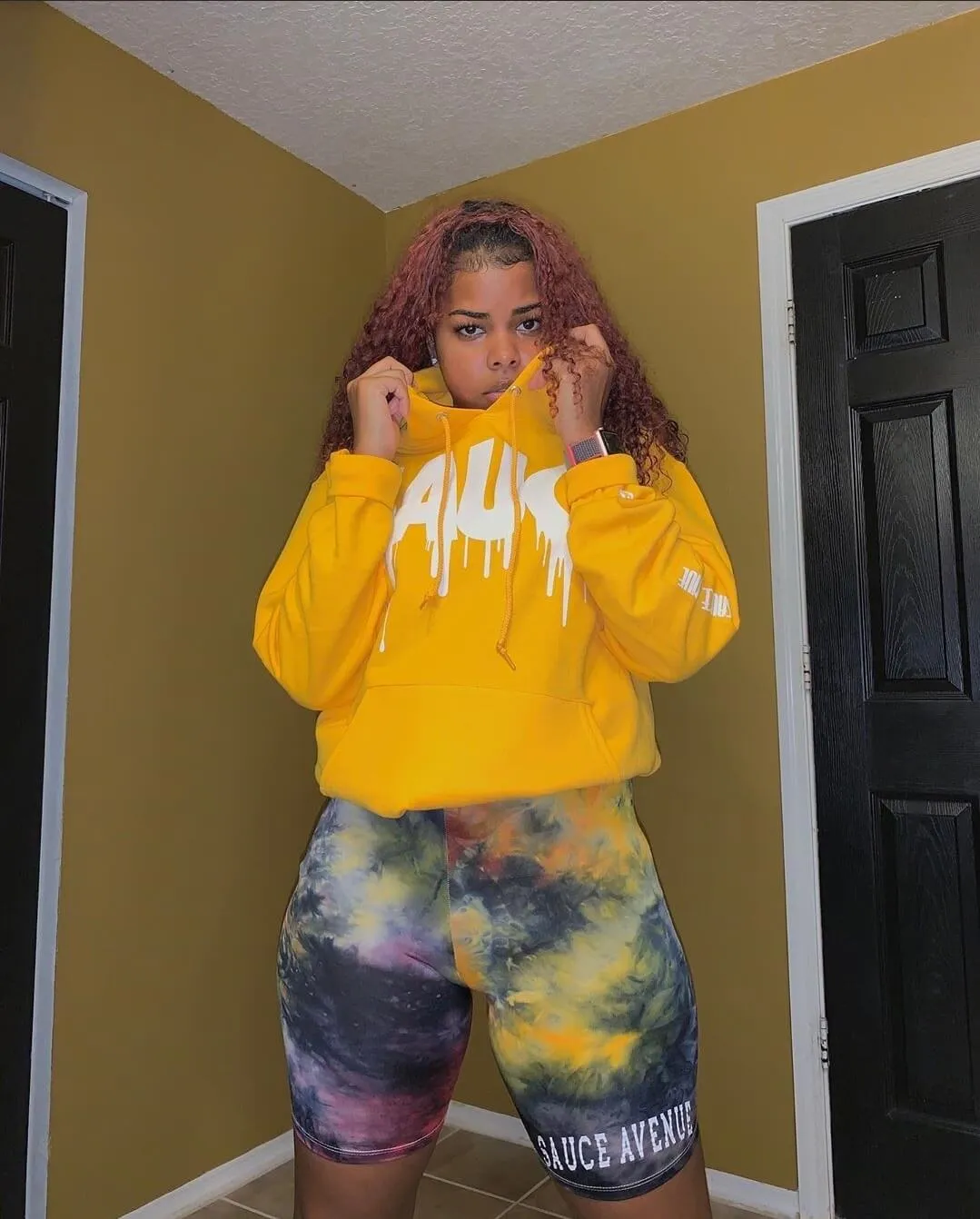 White Sauce | Mustard Hoodie