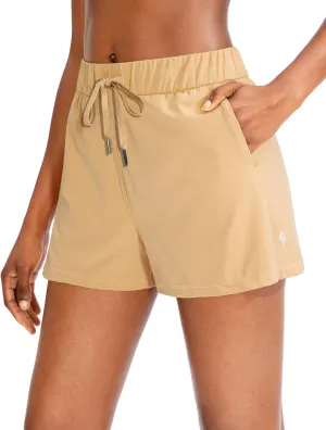 Women'S Lounge Shorts 2.5'' Comfy Workout Hiking Athletic Running Casual Shorts for Women with Pockets
