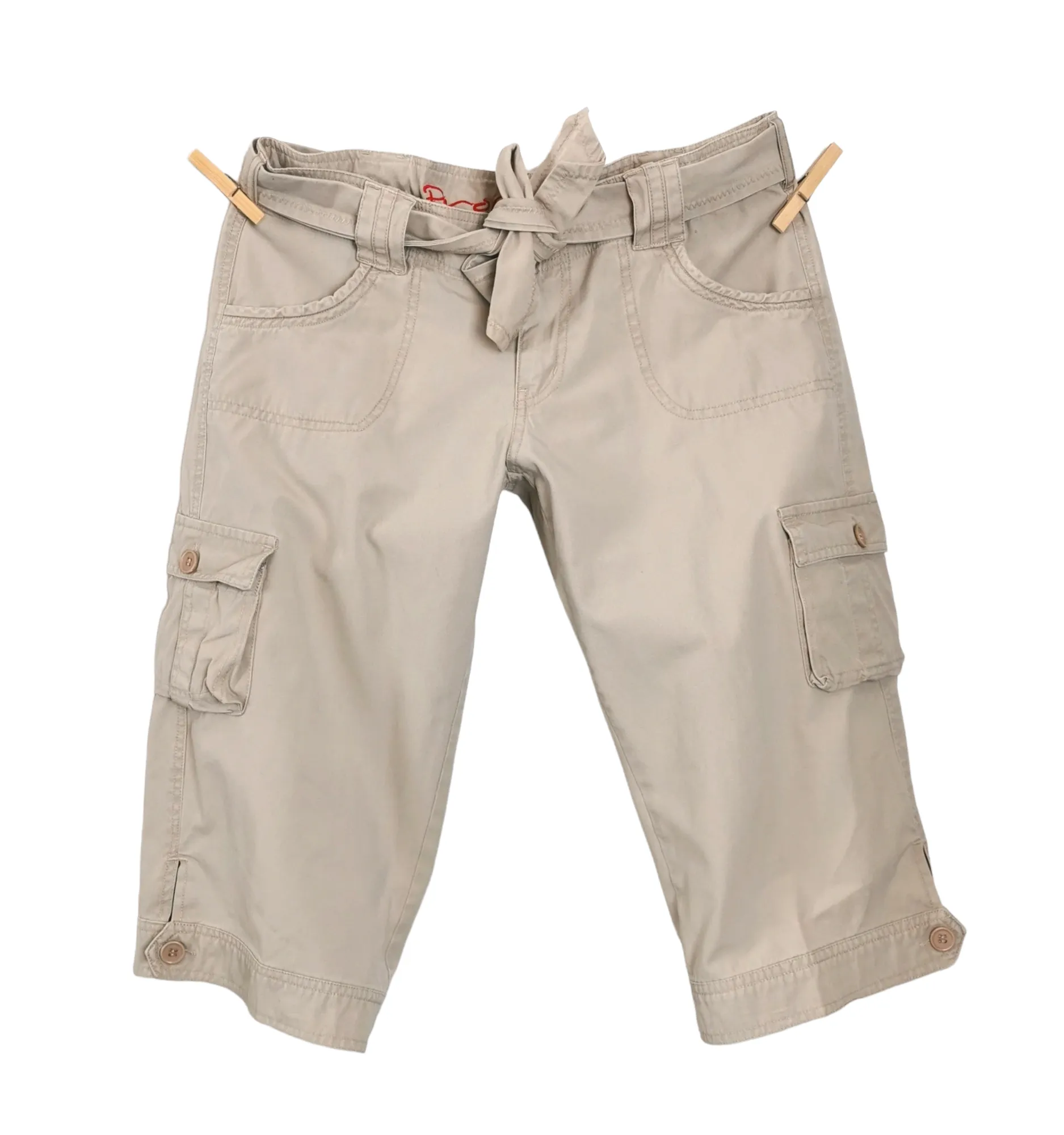 WOMENS SIZE 9/10 - Cotton Cargo Shorts VGUC B5