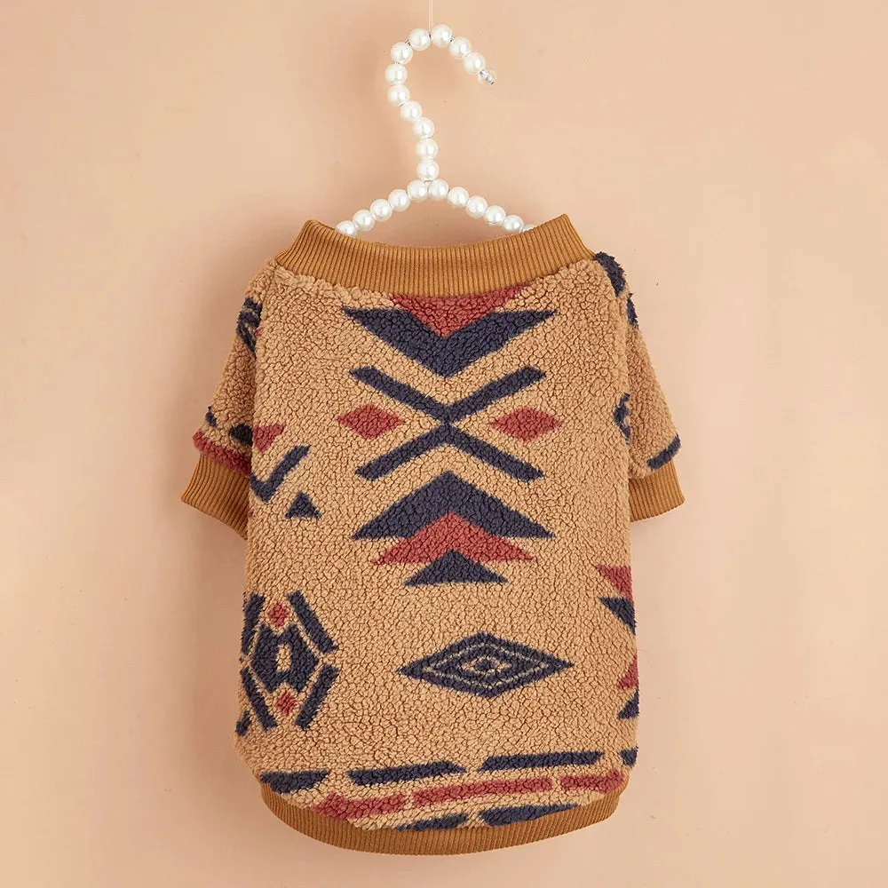 Woollen Sweater for Small Dogs Warm Pullover