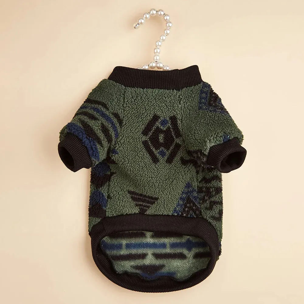 Woollen Sweater for Small Dogs Warm Pullover