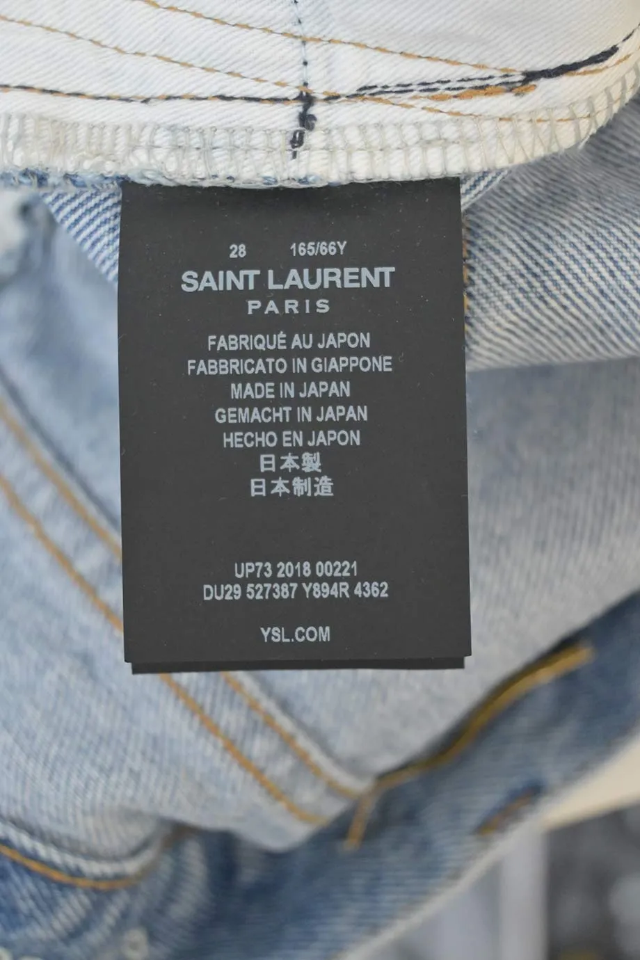 [WW34364] Saint Laurent | Denim Pants