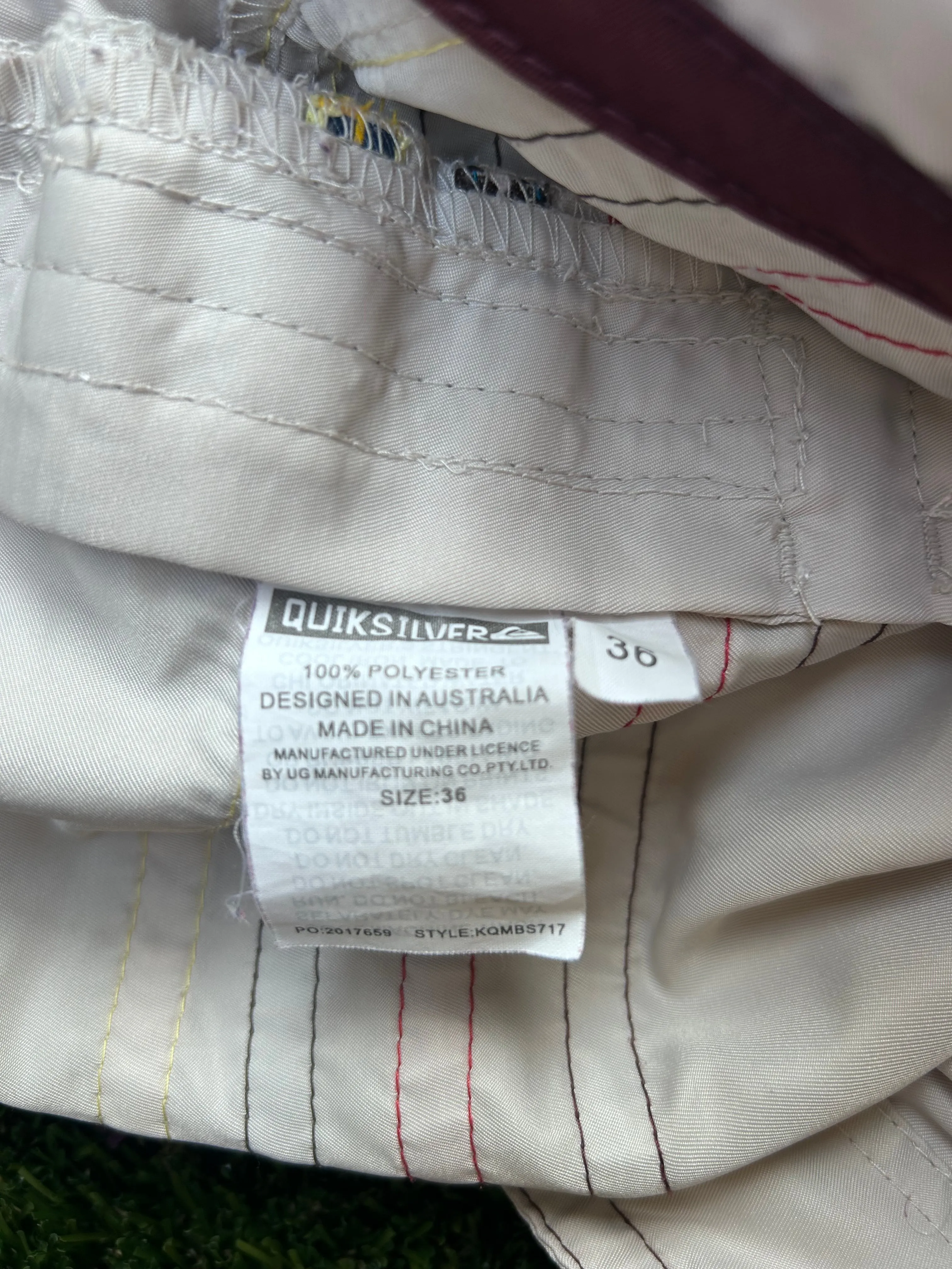 Y2K Quiksilver boardshorts W36’